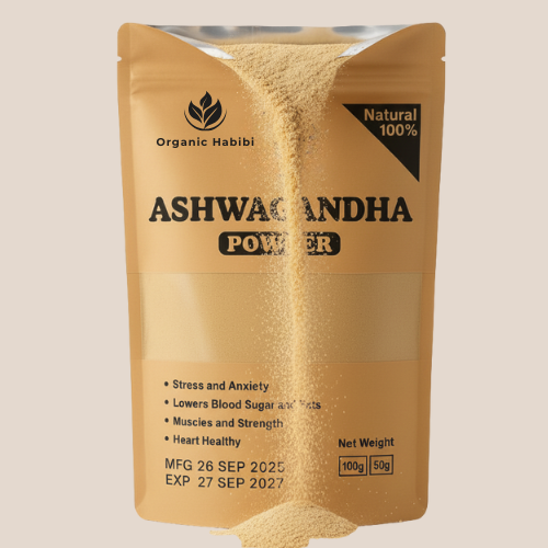 Ashwagandha Powder Pure And Natural - Organic Habibi