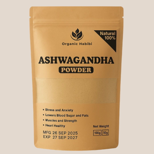 Ashwagandha Powder Pure And Natural - Organic Habibi