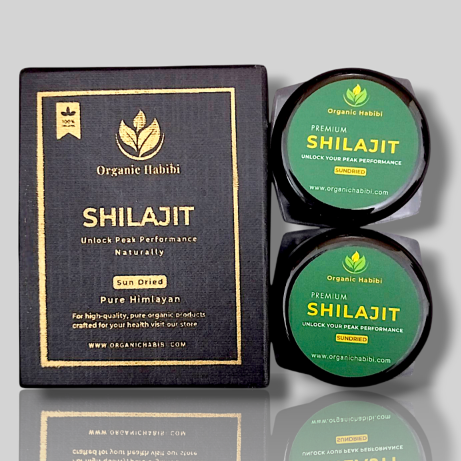 Power Duo-15g Shilajit+Moringa 250g - Organic Habibi