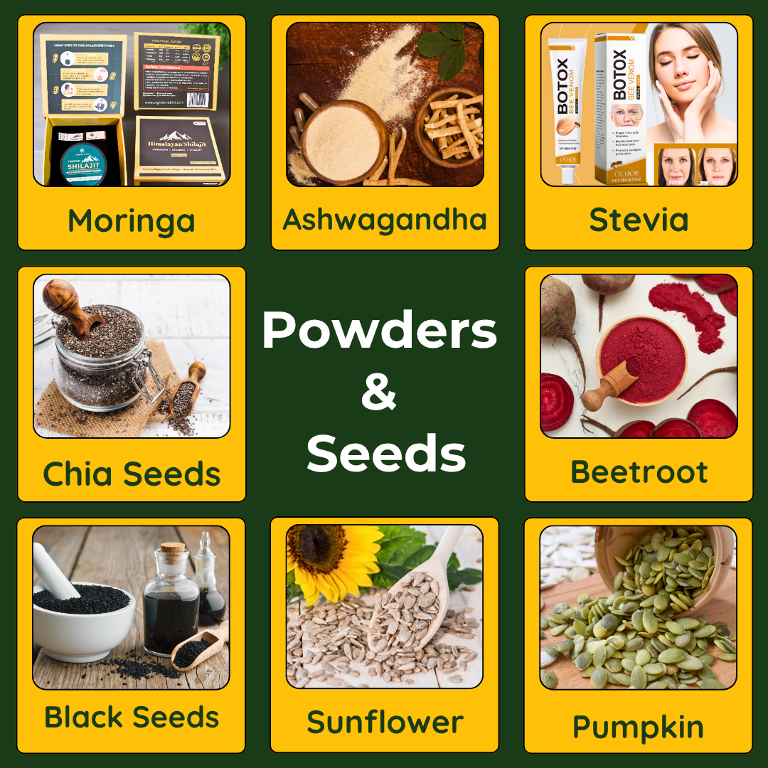 Powders & Seeds