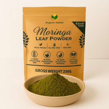 Moringa Extract Powder (4x Stronger) - Organic Habibi