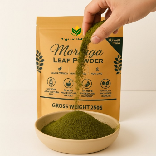 Moringa Extract Powder (4x Stronger) - Organic Habibi