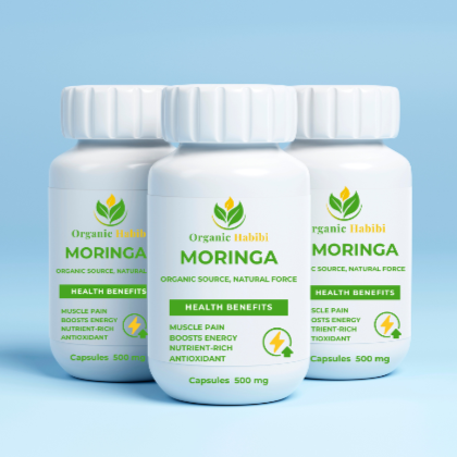 Fresh Moringa Capsules - Organic Habibi
