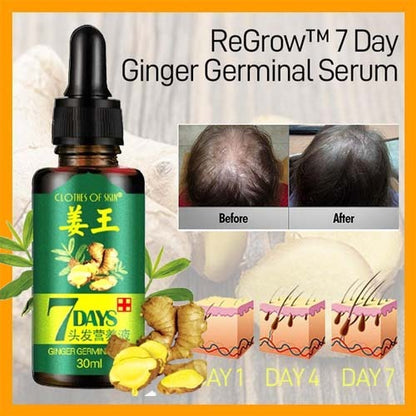 7 Day Ginger Germinal Oil Hair Nutrient Solution