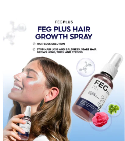 Hair & Beard Growth Serum Spray FEG PLUS