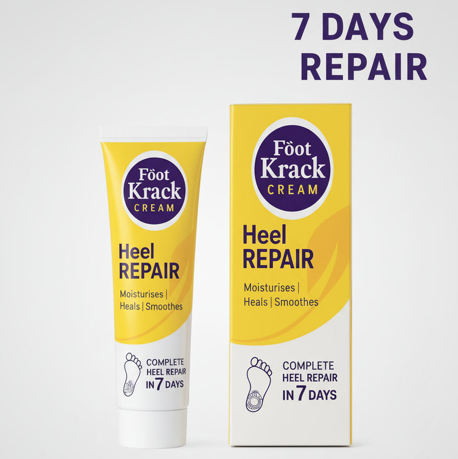 Foot Krack Cream – Fast Heel Repair Organic Formula - Organic Habibi