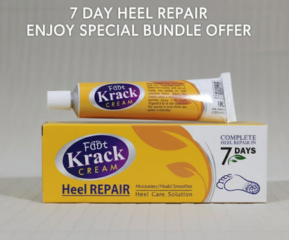Foot Krack Cream – Fast Heel Repair Organic Formula - Organic Habibi