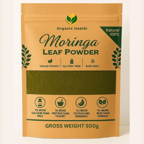 Moringa Extract Powder (4x Stronger) - Organic Habibi