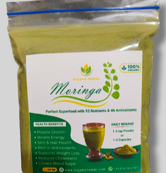 Moringa Leaves Powder - Organic Habibi