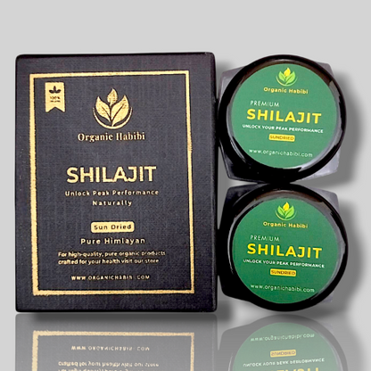 Power Duo-15g Shilajit+Moringa 250g - Organic Habibi