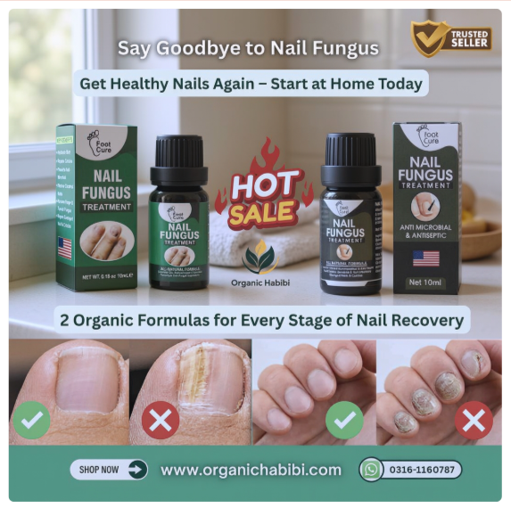 Fast Nail Care Essence | Nail Care Serum for Damaged & Discolored Nails - Organic Habibi