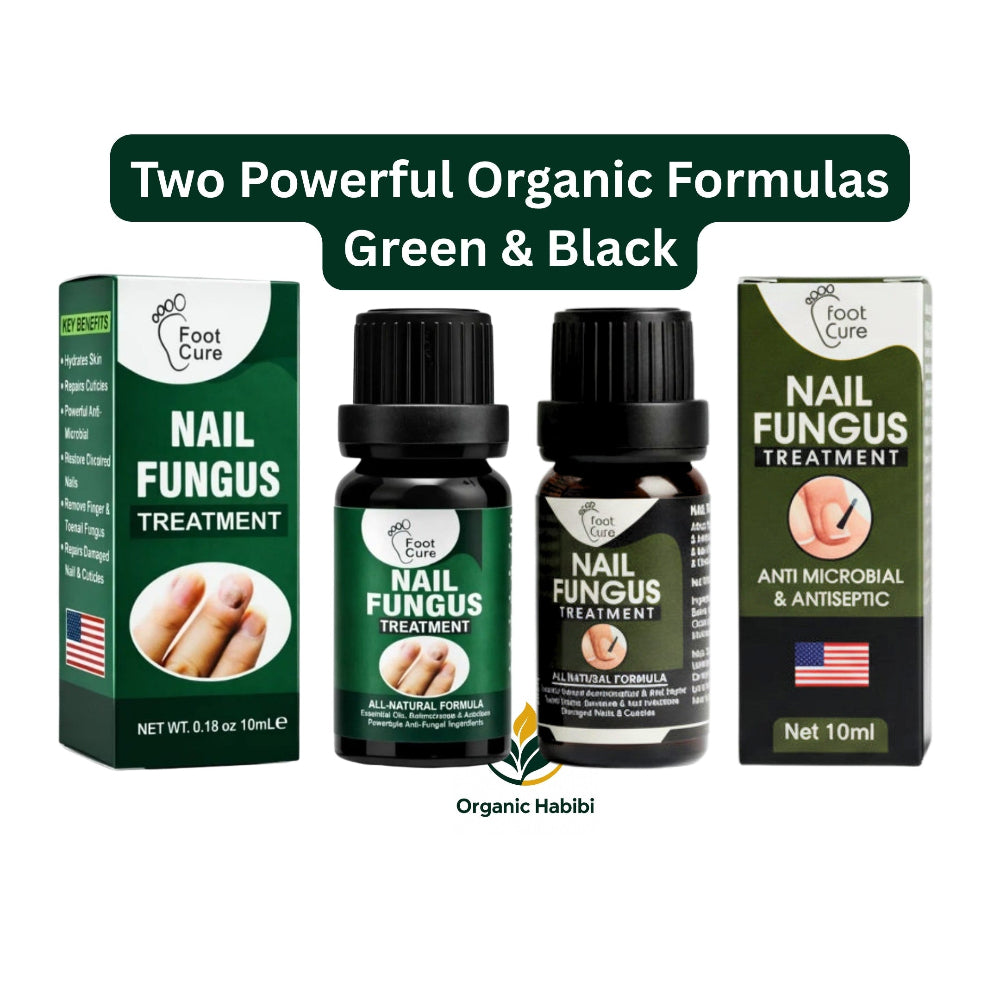 Fast Nail Fungus Treatment Serum _ Organic Nail Care - Organic Habibi